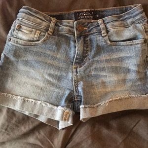 Girls Jean shorts by Luck Brand
